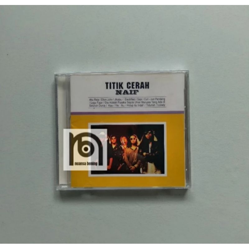 CD NAIF BAND - TITIK CERAH - SEGEL