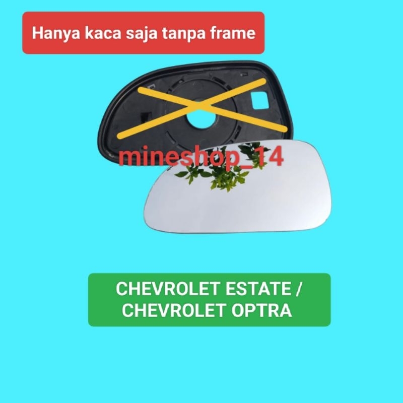 Kaca spion Kaca Sepion Mobil Chevrolet Aveo/Chevrolet OPTRA Hanya Kaca Saja Isi Ulang Refill Tanpa B