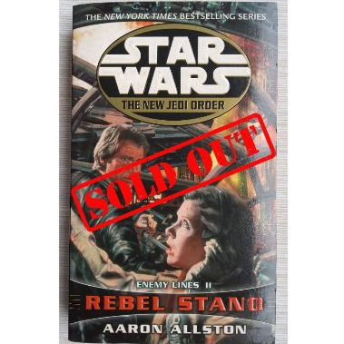 STAR WARS NOVEL: The New Jedi Order: Enemy Lines II - Rebel Stand by Aaron Allston, 2002,  (English/