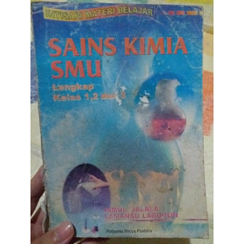 Buku Sains Kimia SMU Lengkap Kelas 1, 2, dan 3