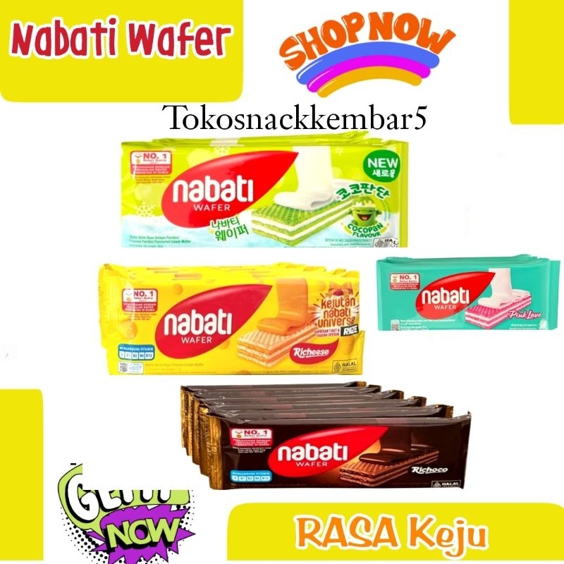 

Nabati Wafer renceng @10pcs