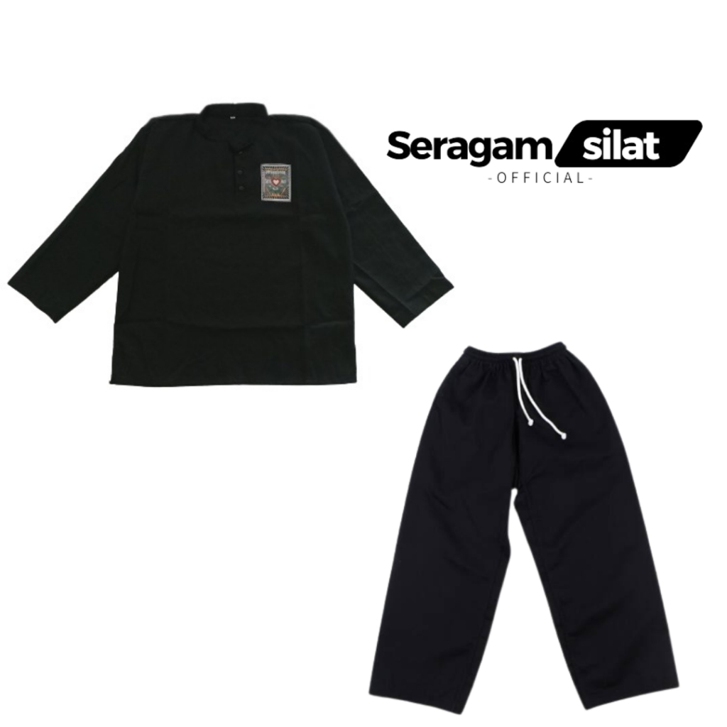 SAKRAL SISWA PSHT KANCING  , BAJU PSHT SISWA