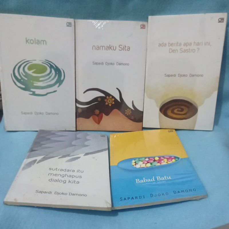 Kumpulan Buku/Puisi karangan Sapardi Djoko Damono