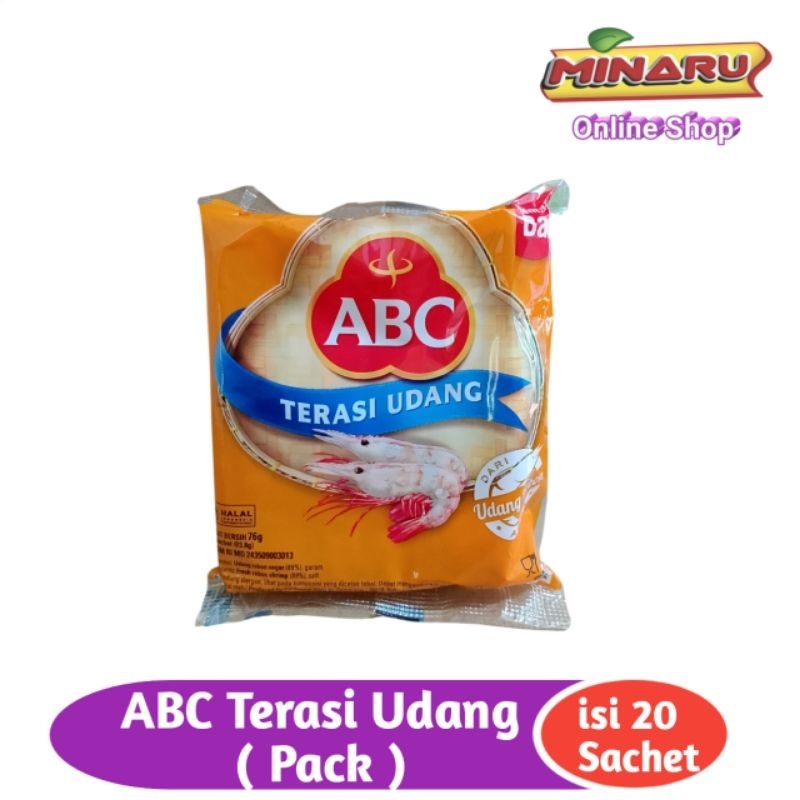 

ABC Terasi Udang (Pack 20 Sachet)