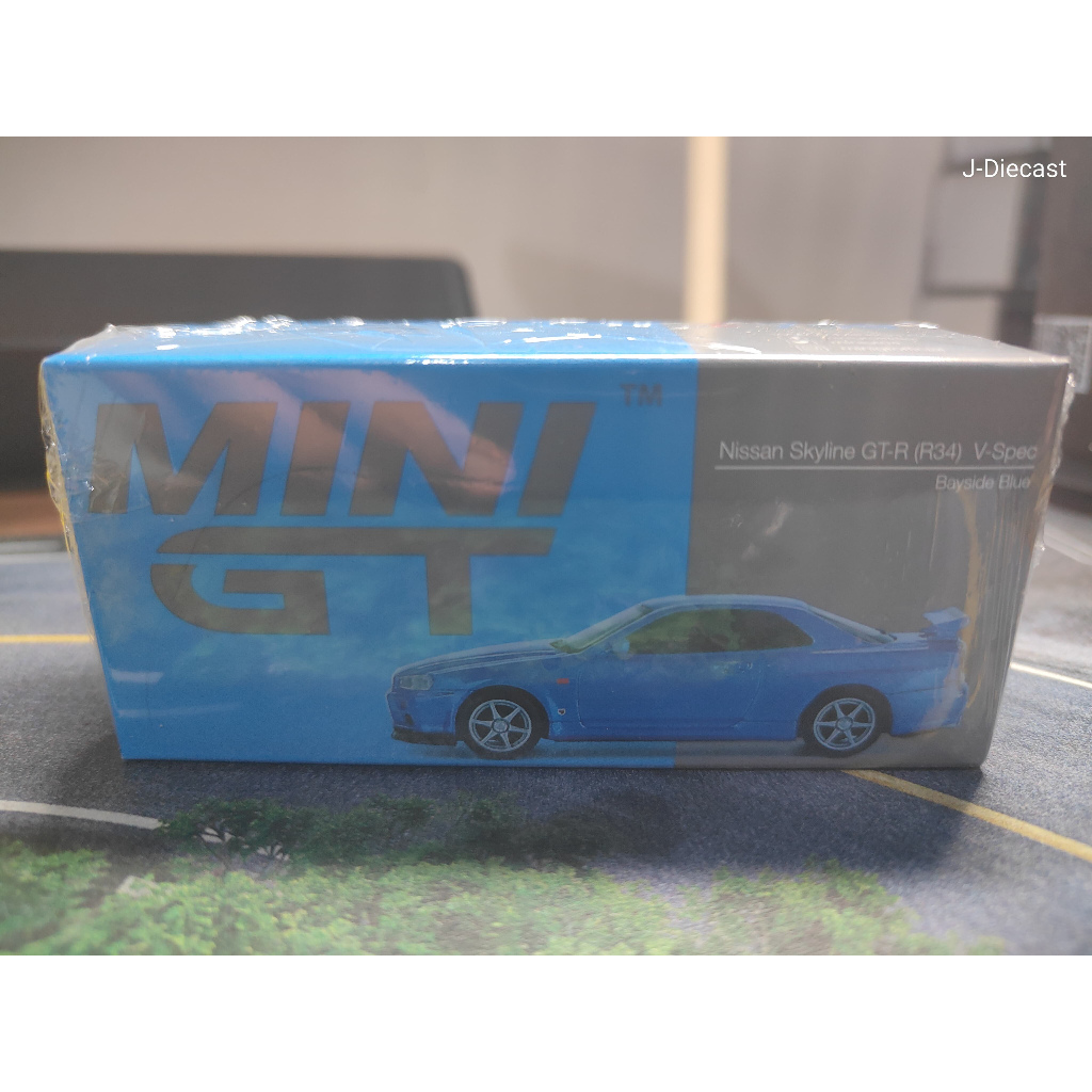 Mini GT Nissan Skyline GT-R (R34) Segel