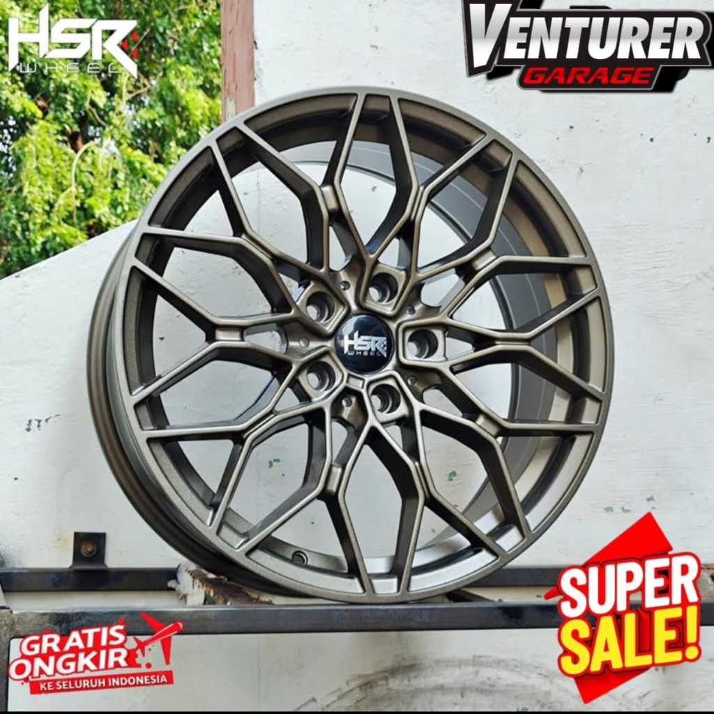 Velg mobil civic innova x pander alphard outlander murah ring 18 velg hsr wheel burakku surabaya
