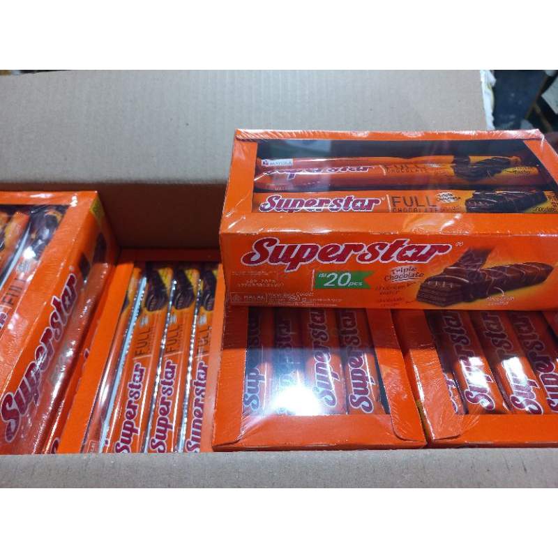 

superstar 1rb anwafer coklat trmurah jatim box isi20pcs