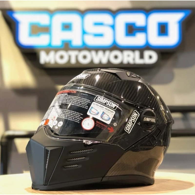 Helm Simpson Darksome Mod Bandit Carbon