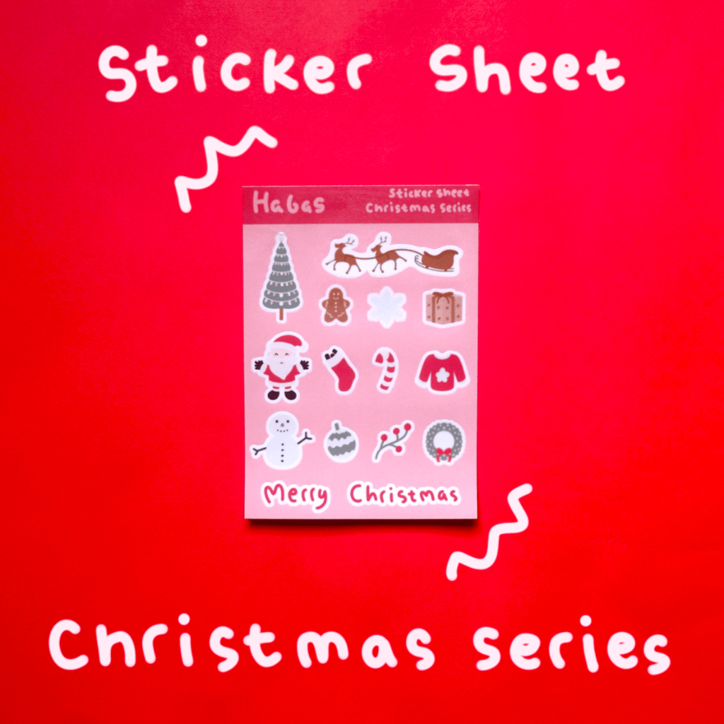 

Sticker Estetik Desain Lucu (Seri Natal)
