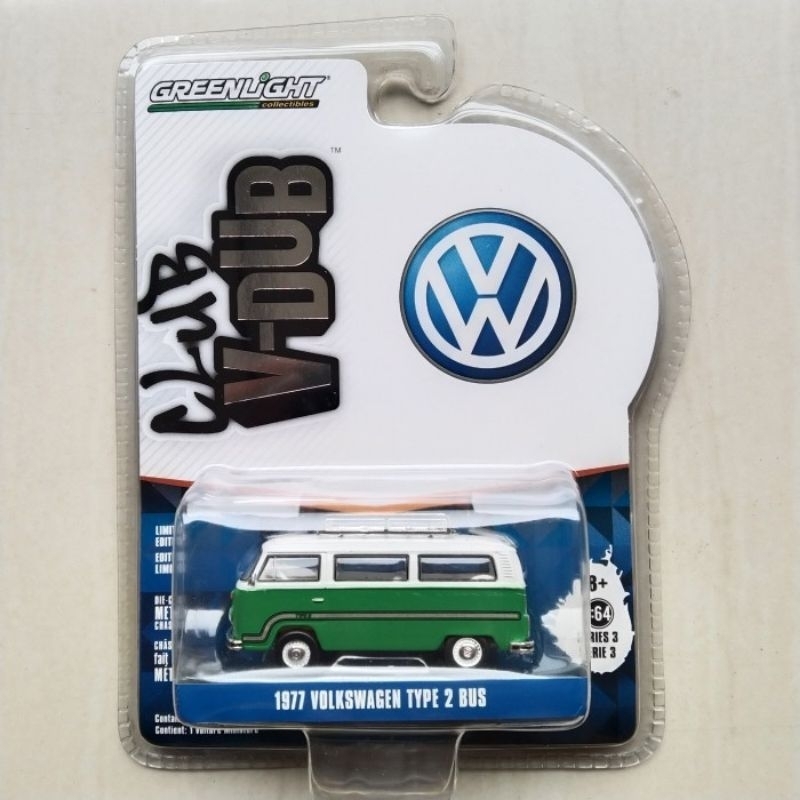 Greenlight 1977 VW Volkswagen Type 2 Bus V-Dub Vdub Series 3