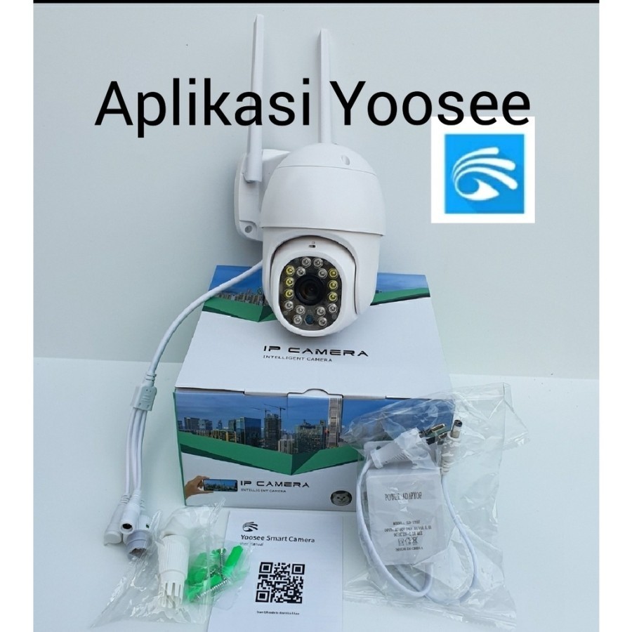 WL - PAKET CCTV OUTDOOR IPCAMERA PTZ Yoosee / V380- CCTV PTZ Yoosee / V380