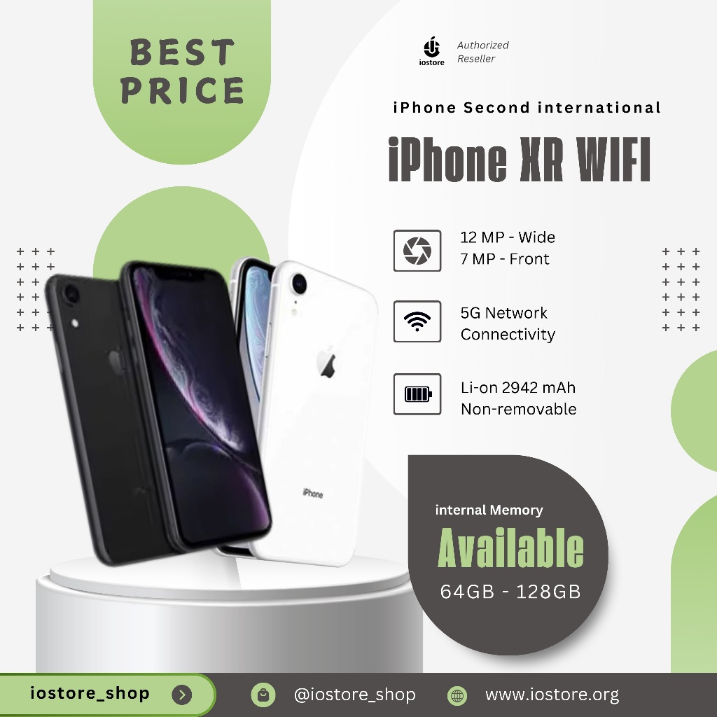 iPhone XR 128GB / 64GB Second inter original