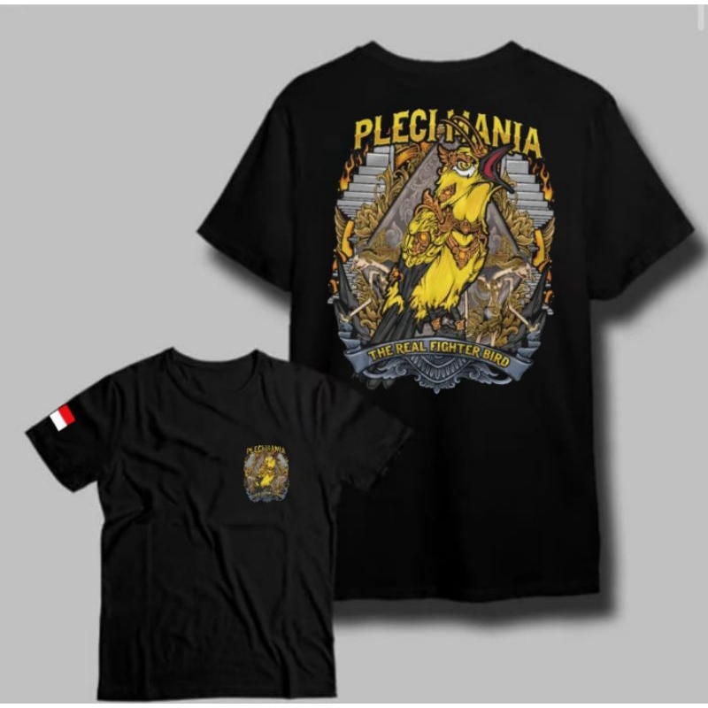 KAOS  PLECI MANIA MOTIF WAYANG