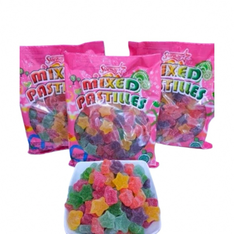 

Mixed Pastilles 500gr/ Jelly Mixed Pastilles/ Yupi Jelly/ Jelly Gummy/ Permen