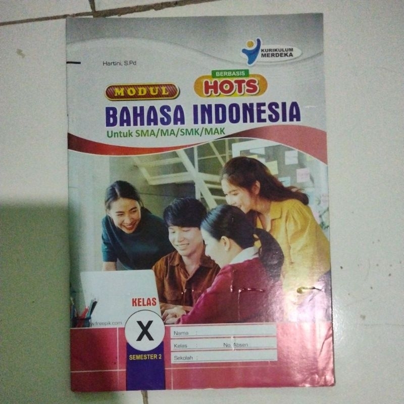 LKS Bahasa Indonesia kelas 10 Kurikulum Merdeka semester 2