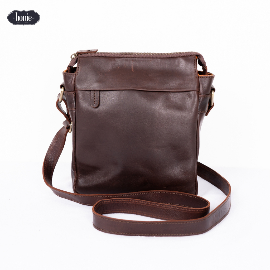 Tas Kulit Pria Wanita | Tas Kulit Asli, Tas Pria Wanita, Tas Selempang Pria Wanita [ CALVIN | Bonie 