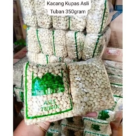 

KACANG KUPAS ASLI TUBAN 350G/KACANG TUBAN