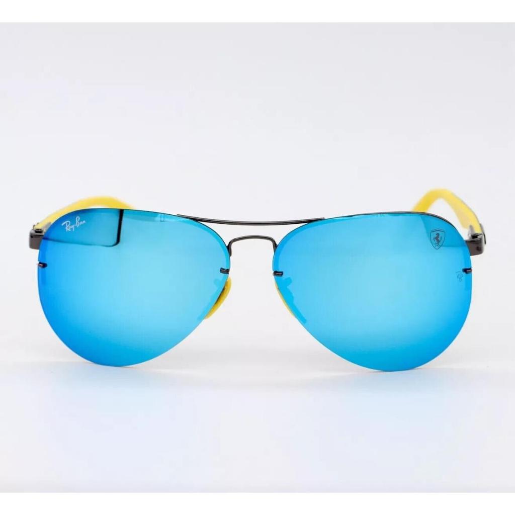 KACAMATA RAYBAN RB3460M F003/HO Scuderia Ferrari Blue Mirror Original