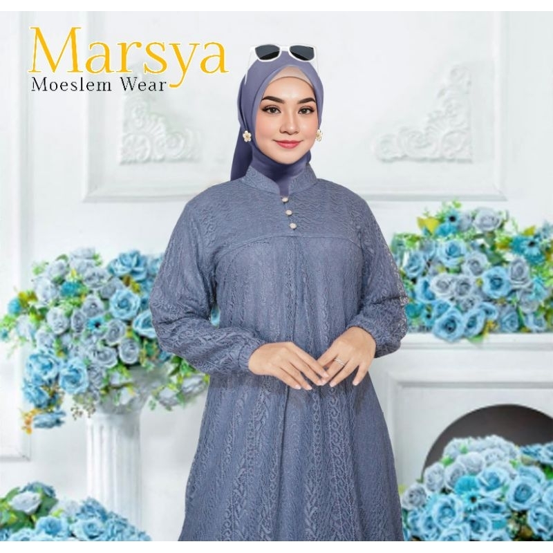 Gamis brokat STARLA brokat premium