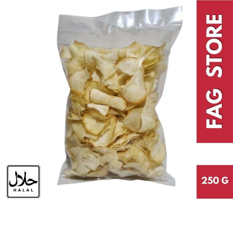 

Keripik Singkong Asin Manis Gurih Renyah 250gram