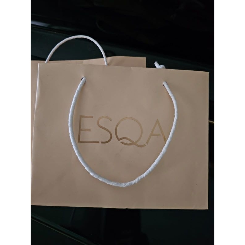 

esqa paper bag original goodie bag shopping