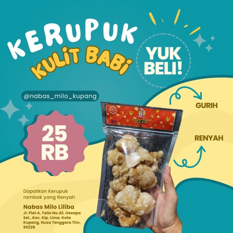 

rambak, kerupuk kulit, kerupuk Babi, kerupuk b2