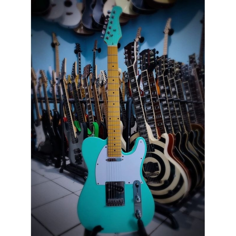 Gitar elektrik Scorpion DT130 Telecaster model original Made in China Secound like new Sudah seting 