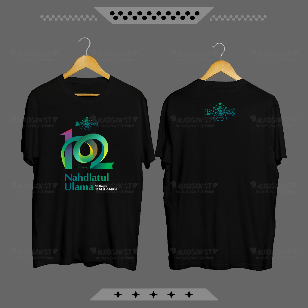 Kaos Harlah NU 102 Nahdlatul Ulama Terbaru