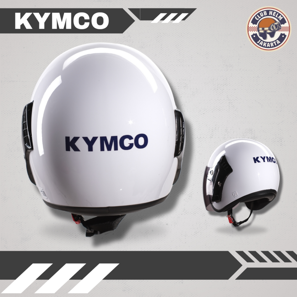 Helm Dewasa Unisex Cowo Cewe Motor Kymco