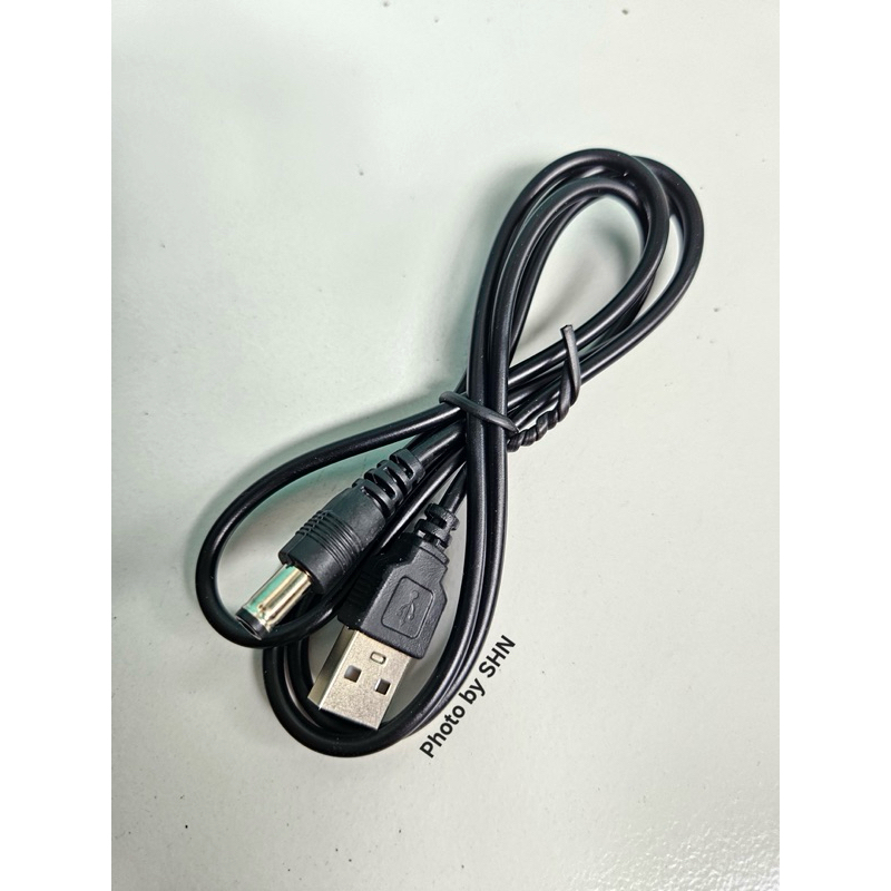 Kabel Adaptor Converter USB A to Jack DC 5.5 mm 2.5 mm Besar DIY