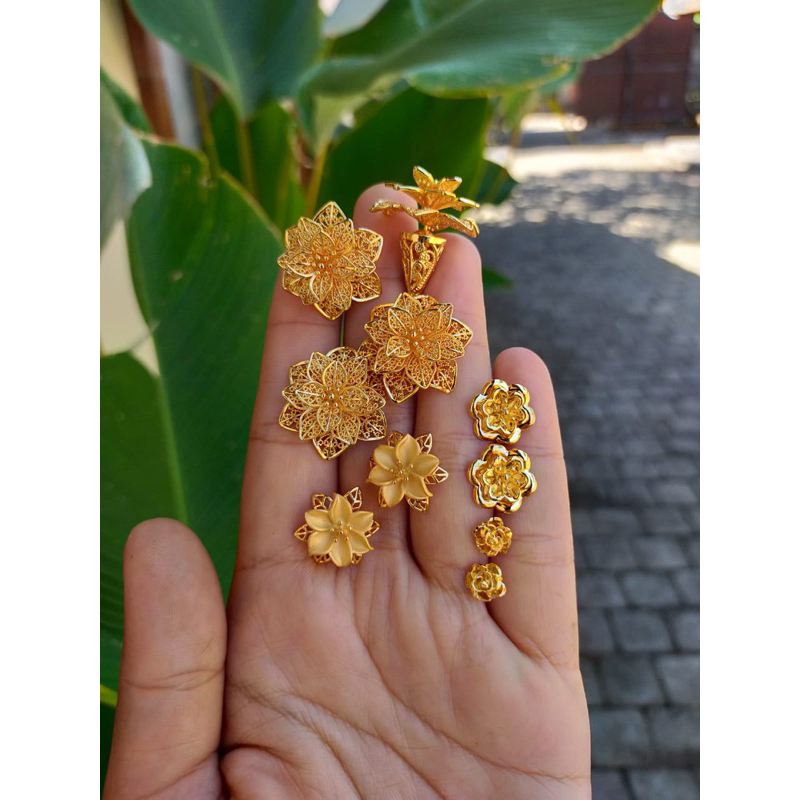 Giwang kendari xuping lapis emas