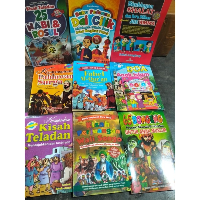 Kumpulan Buku Anak Anak Islam Full Warna Bergambar