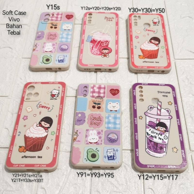 Vivo Soft Case - Soft Case Vivo Y21 - Soft Case Vivo Y20 - Soft Vivo Y15 - Soft Case Vivo Y15s - Sof