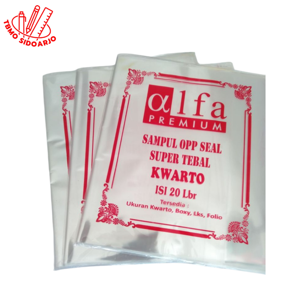 

SAMPUL PLASTIK BUKU TULIS UKURAN KWARTO ALFA PREMIUM ISI 20