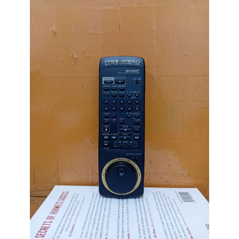 REMOTE VIDEO CASSETTE RECORDER SHARP ORIGINAL