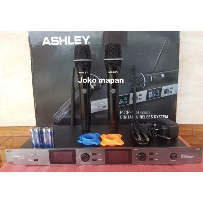 Mic Wireless Ashley MCR 168 MCR168 Original ASHLEY