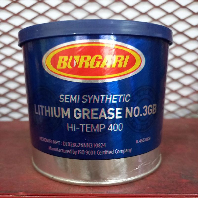 Burgari Lithium Grease NO.3GB 0,455KGS
