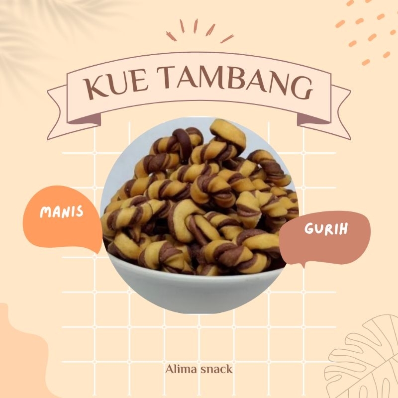 

KUE TAMBANG UNTIR CEMILAN MANIS GURIH 250 GRAM 500 GRAM 1 KG