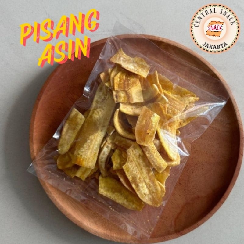 

[Ready Stock] Pisang Asin premium 80 gr snack cemilan jajanan murah