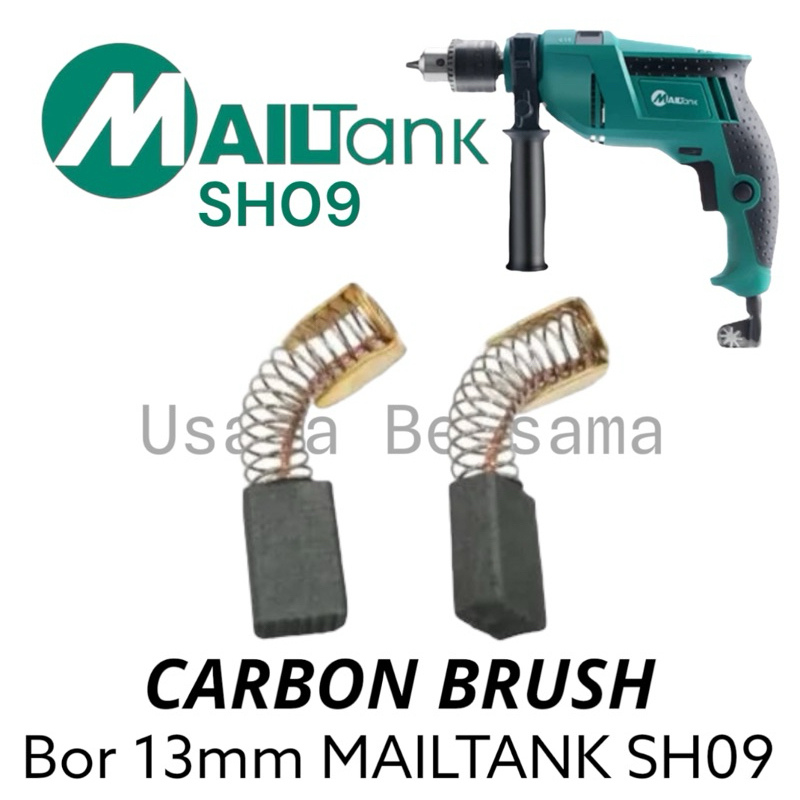 SH09 CARBON BRUSH MESIN BOR 13 MM MAILTANK SH09