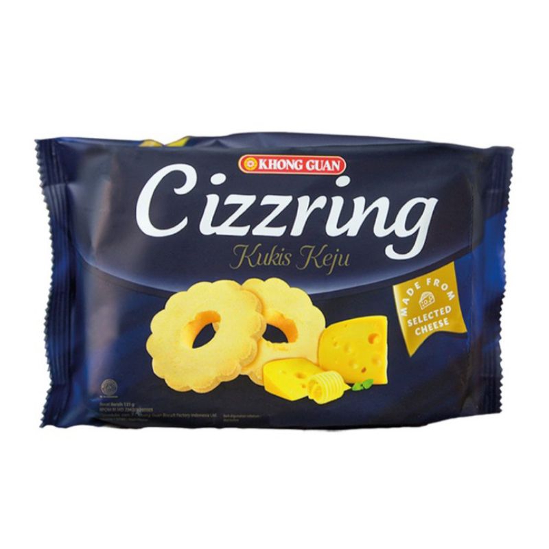 

Khong Guan Cizzring Kukis Keju 135 g