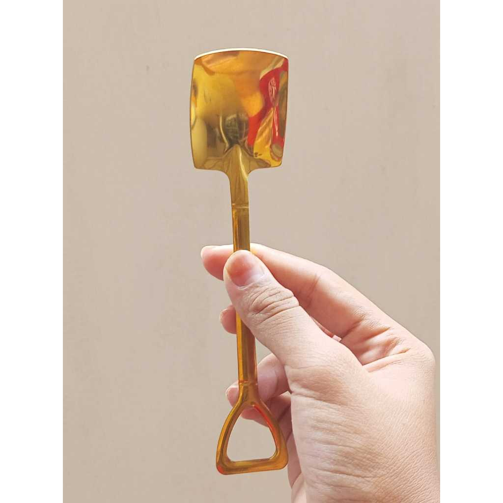 SENDOK DESERT SENDOK BUAH EMAS