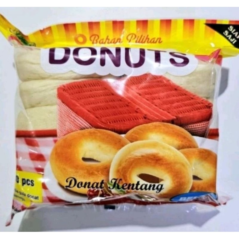 

Donat Kentang/Ubi Besar isi 10 perpack