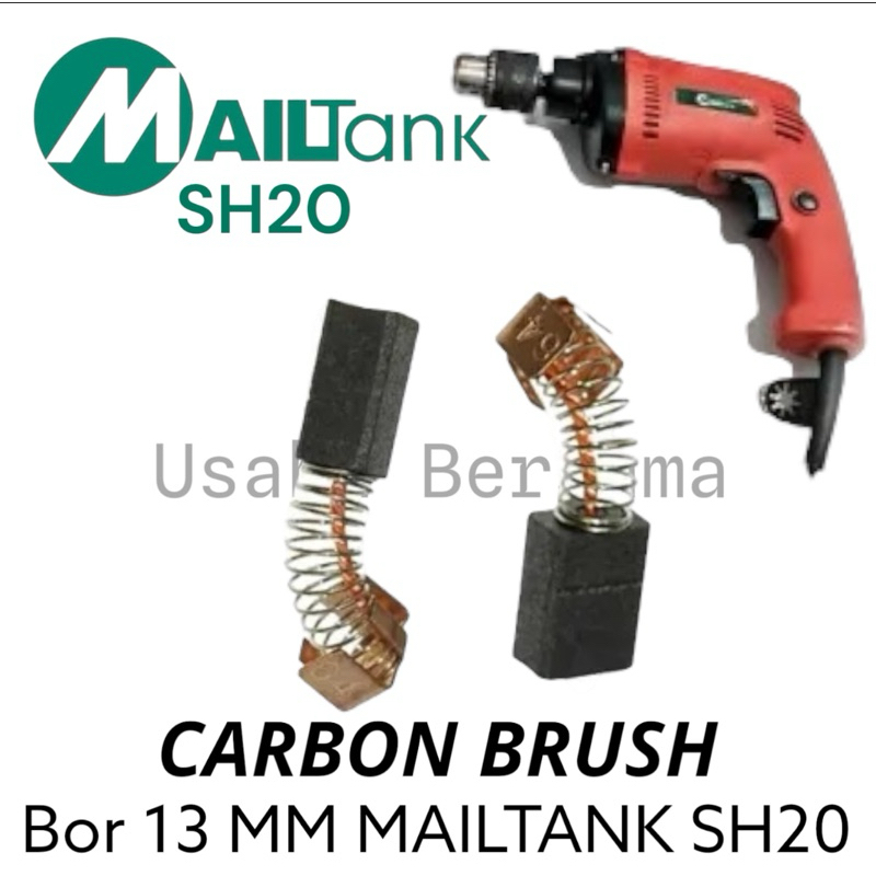 SH20 CARBON BRUSH MESIN BOR 13 MM MAILTANK SH20