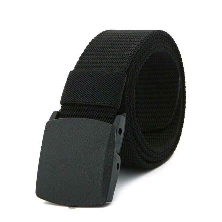 Canvas Belt Black Series | Ikat Pinggang Pria Kanvas Hitam