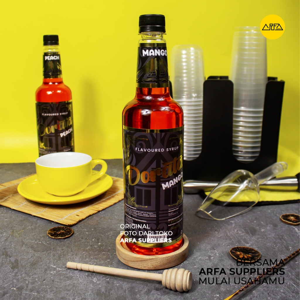 

irup Semua Jenis Minuman | Sirup Dorata Rasa Mango
