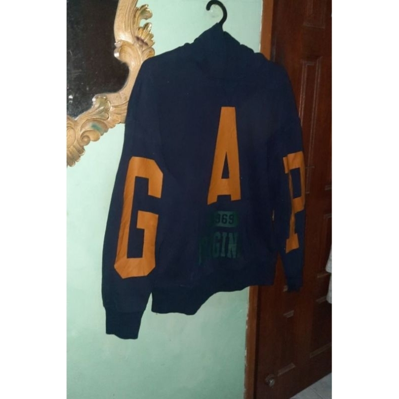 GAP big logo hoodie sweater vintage original