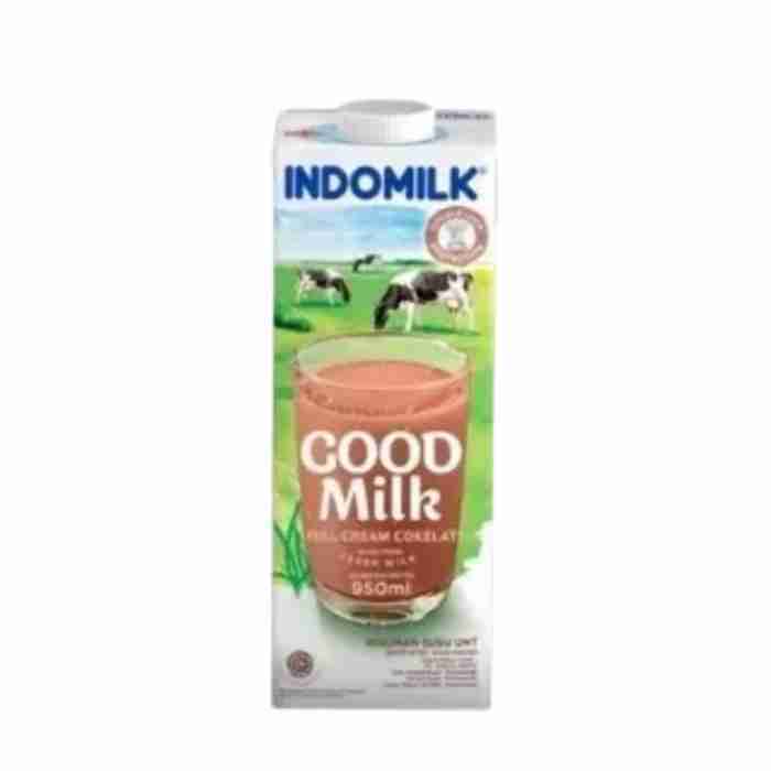 

INDOMILK UHT GOOD MILK CHOCO 950ML
