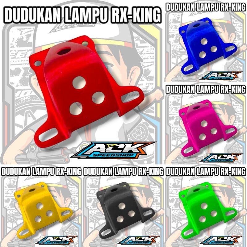 Dudukan breket braket lampu stop assy belakang Rx King / Dudukan Lampu Belakang RX KING DUDUKAN LAMP