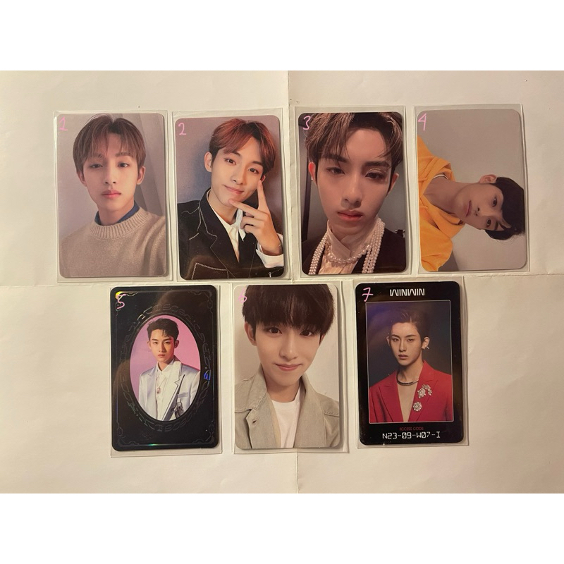 wayv winwin pc poca photocard our home regular regulate kick back owhat trading card anniversary res